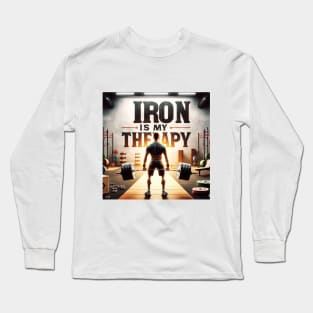 Iron is My Therapy Long Sleeve T-Shirt